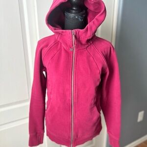 Lululemon Pink Hooded Zip-Up Jacket SOLD